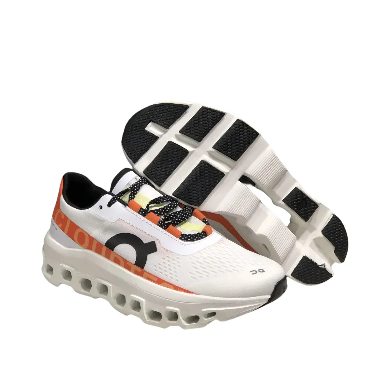 Women's Cloudmonster White/Orange Peel