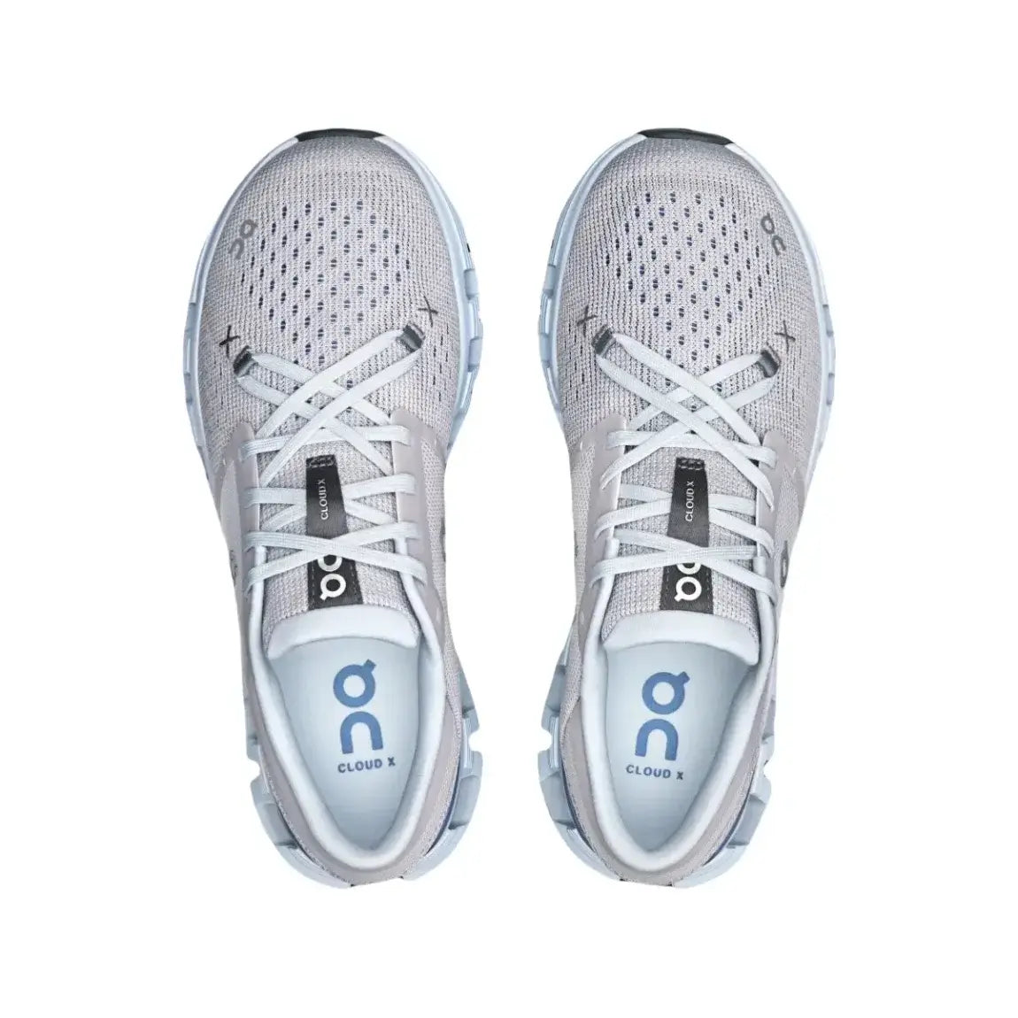 On Cloud X 4 Women's Silver Chambray