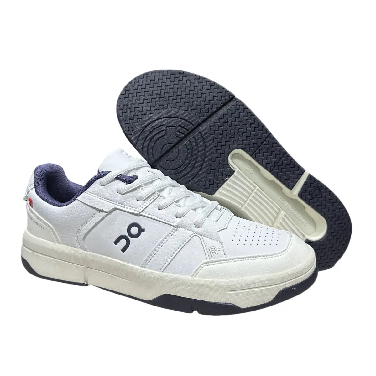 On THE ROGER Clubhouse 3 Men's White/Ice