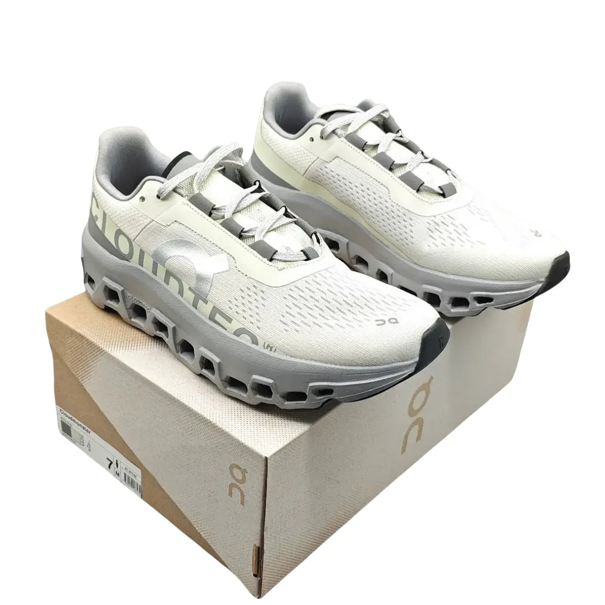 Women's Cloudmonster  Frost White/Alloy