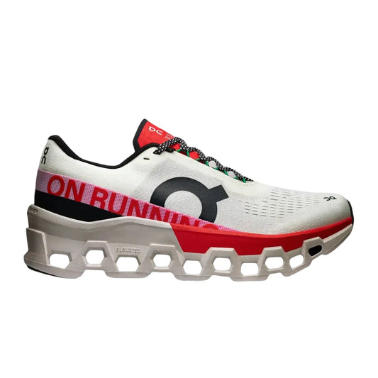 On Cloudmonster 2 Men's's Ivory Red