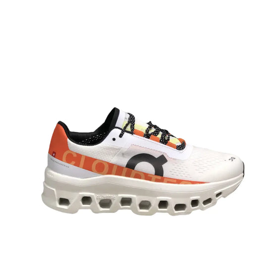 Men's Cloudmonster White/Orange Peel